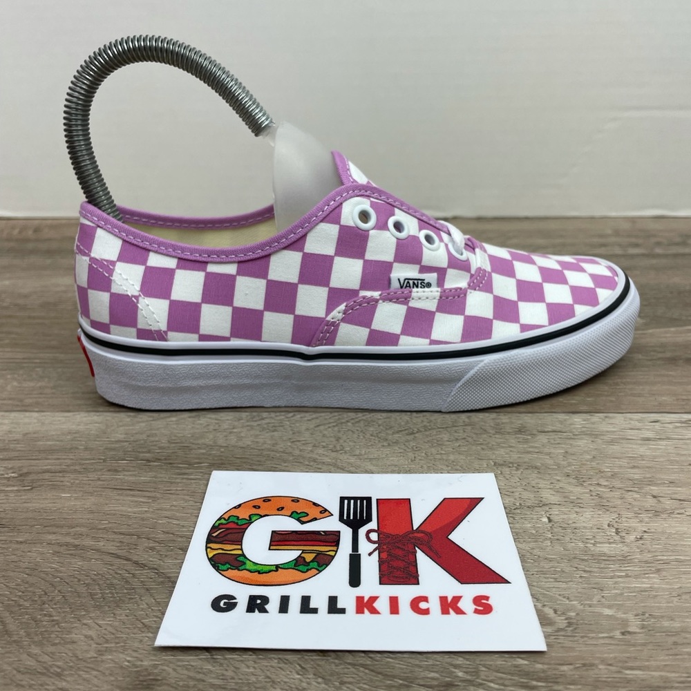 Women’s Authentic Checkerboard Orchid/True White